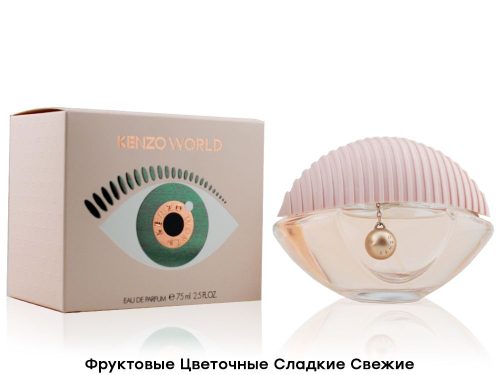 Kenzo World Eau De Toilette, Edp, 75 ml