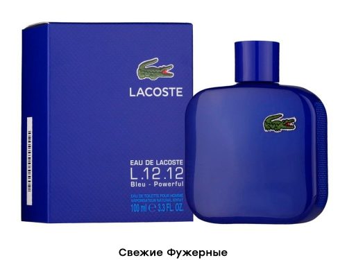 Lacoste Eau De Lacoste L.12.12 Bleu Powerful, Edt, 100 ml